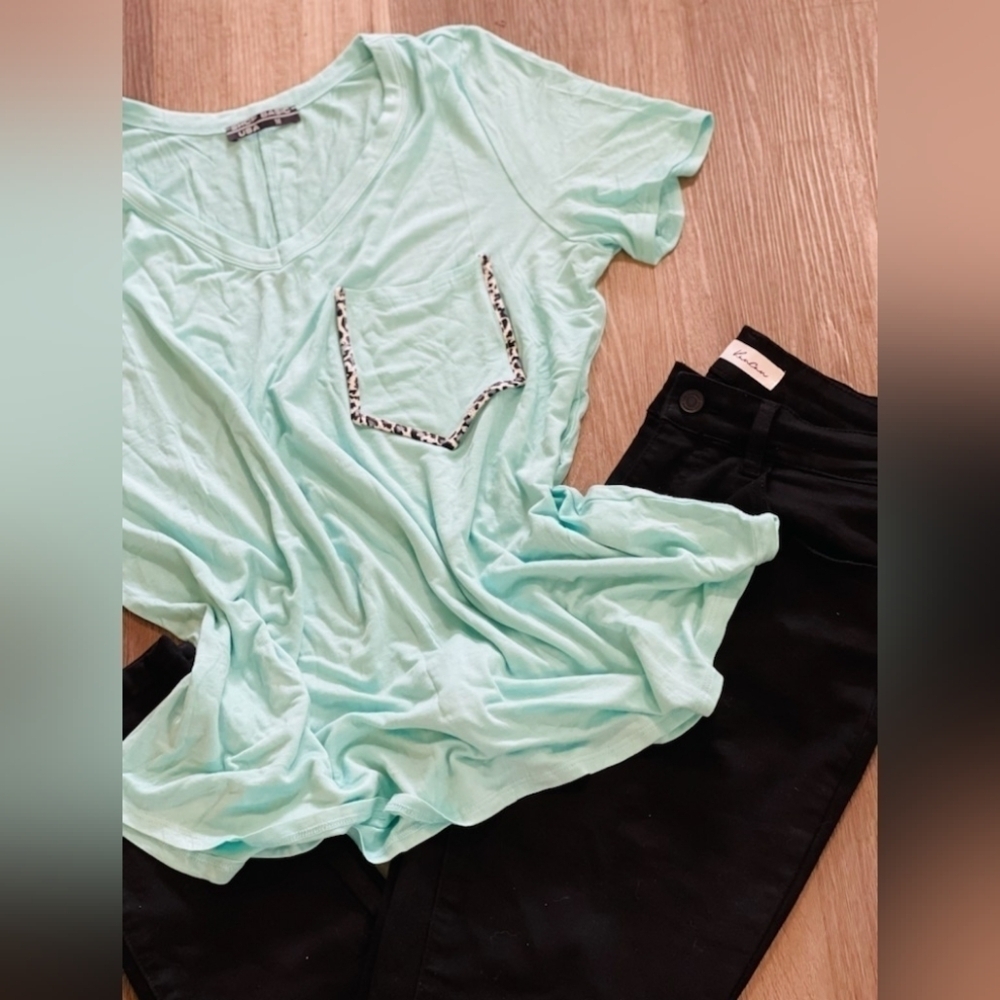 NWT Teal‎ V Neck Tshirt